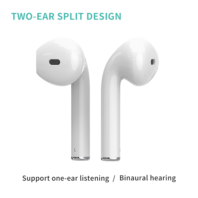 Fones de ouvido sem fio, fones de ouvido sem fio Bluetooth 5.0 com estojo de carregamento, fones de ouvido estéreo à prova d'água IPX7, microfone embutido, fones de ouvido Bluetooth para iPhone/Samsung/Android/iOS, fones de ouvido sem fio